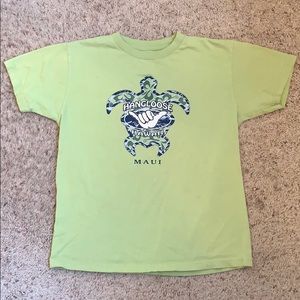 Boys Maui Hawaii turtle shirt size SMALL